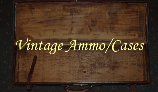 vintage ammo cases